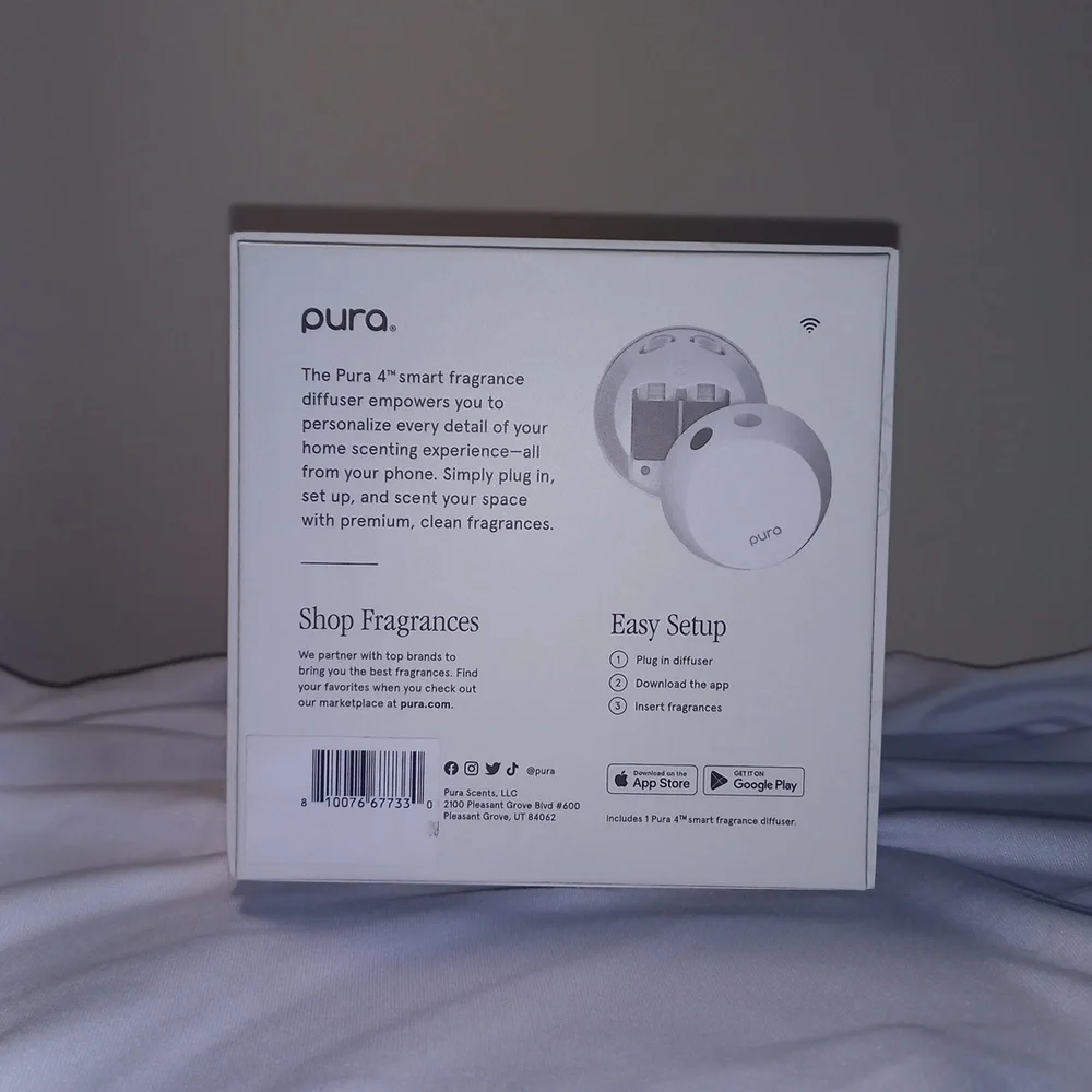 Capri Blue Pura 4 - Smart Fragrance Diffuser Kit -  (Volcano) - Picture 7 of 10